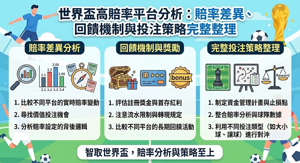 世界盃高賠率平台分析