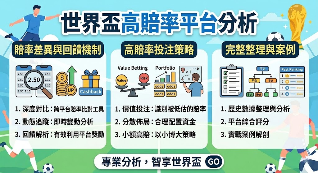 世界盃高賠率平台分析