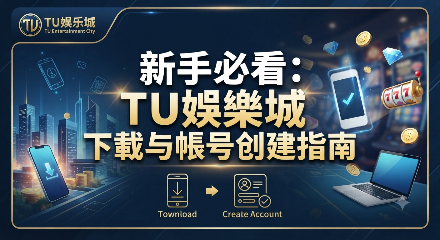 新手必看:TU娛樂城下載與帳號創建指南
