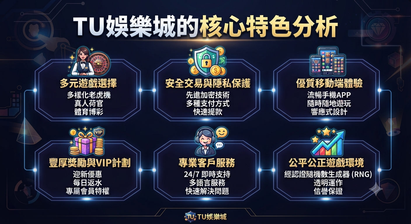 TU娛樂城的核心特色分析
