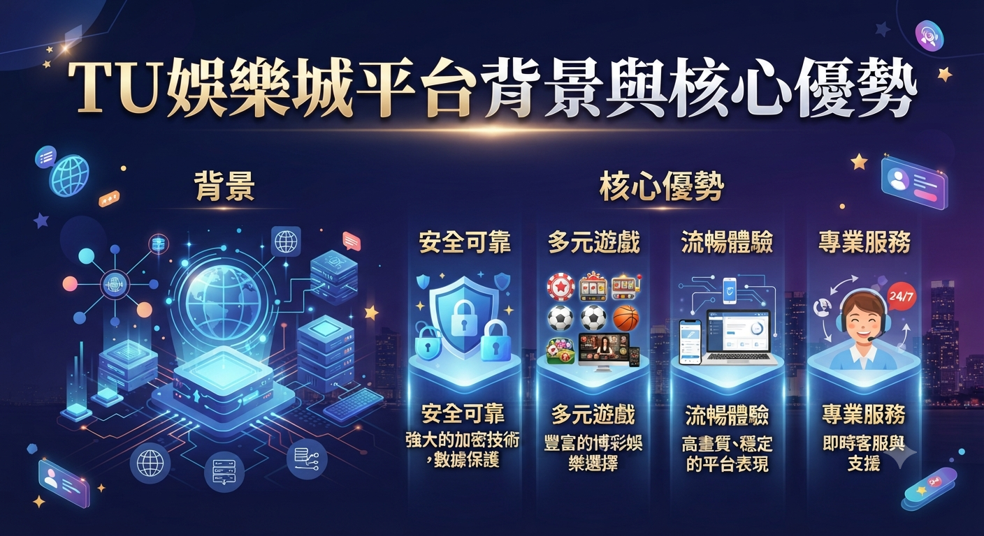 TU娛樂城平台背景與核心優勢