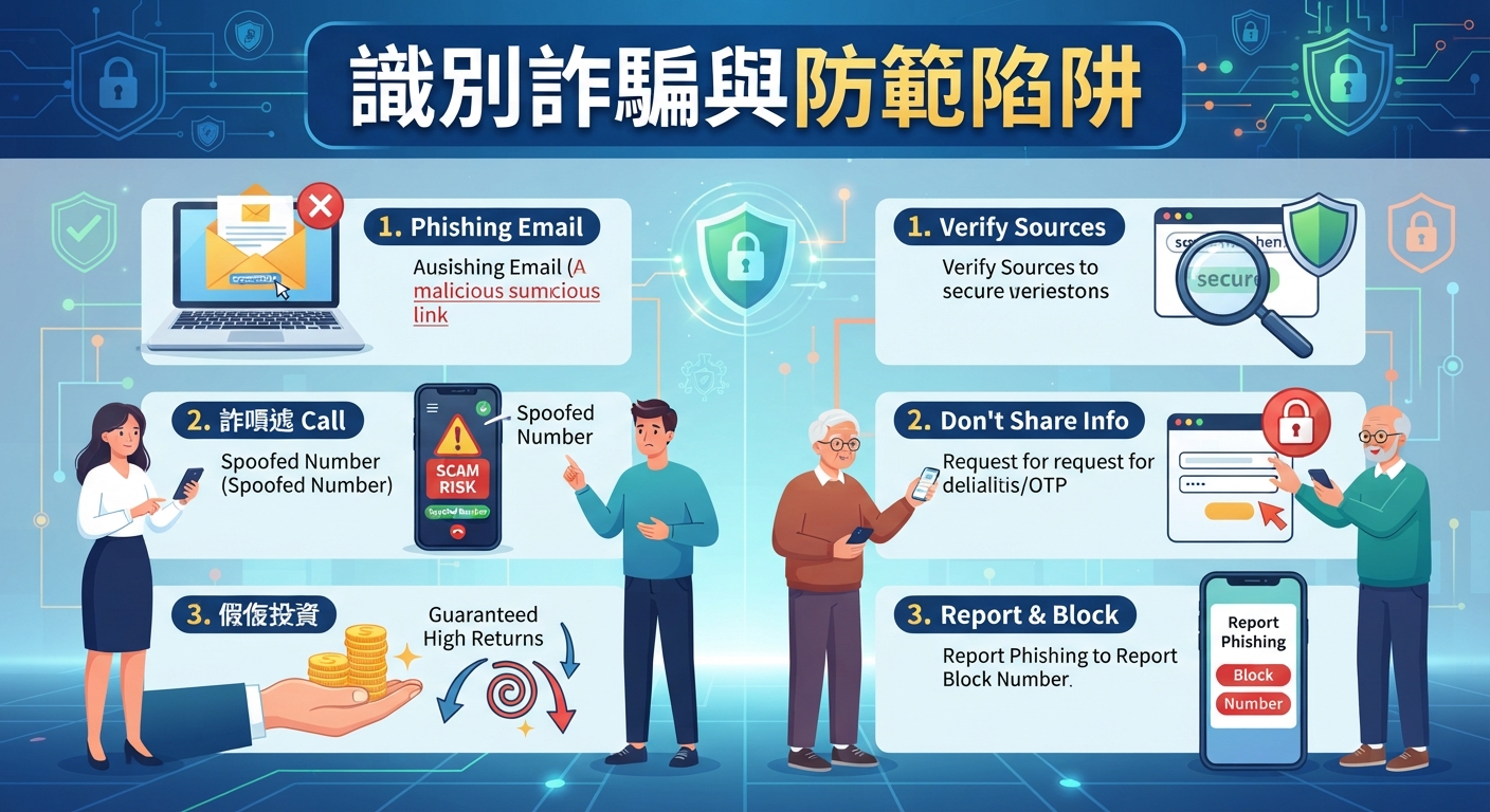 識別詐騙與防範陷阱
