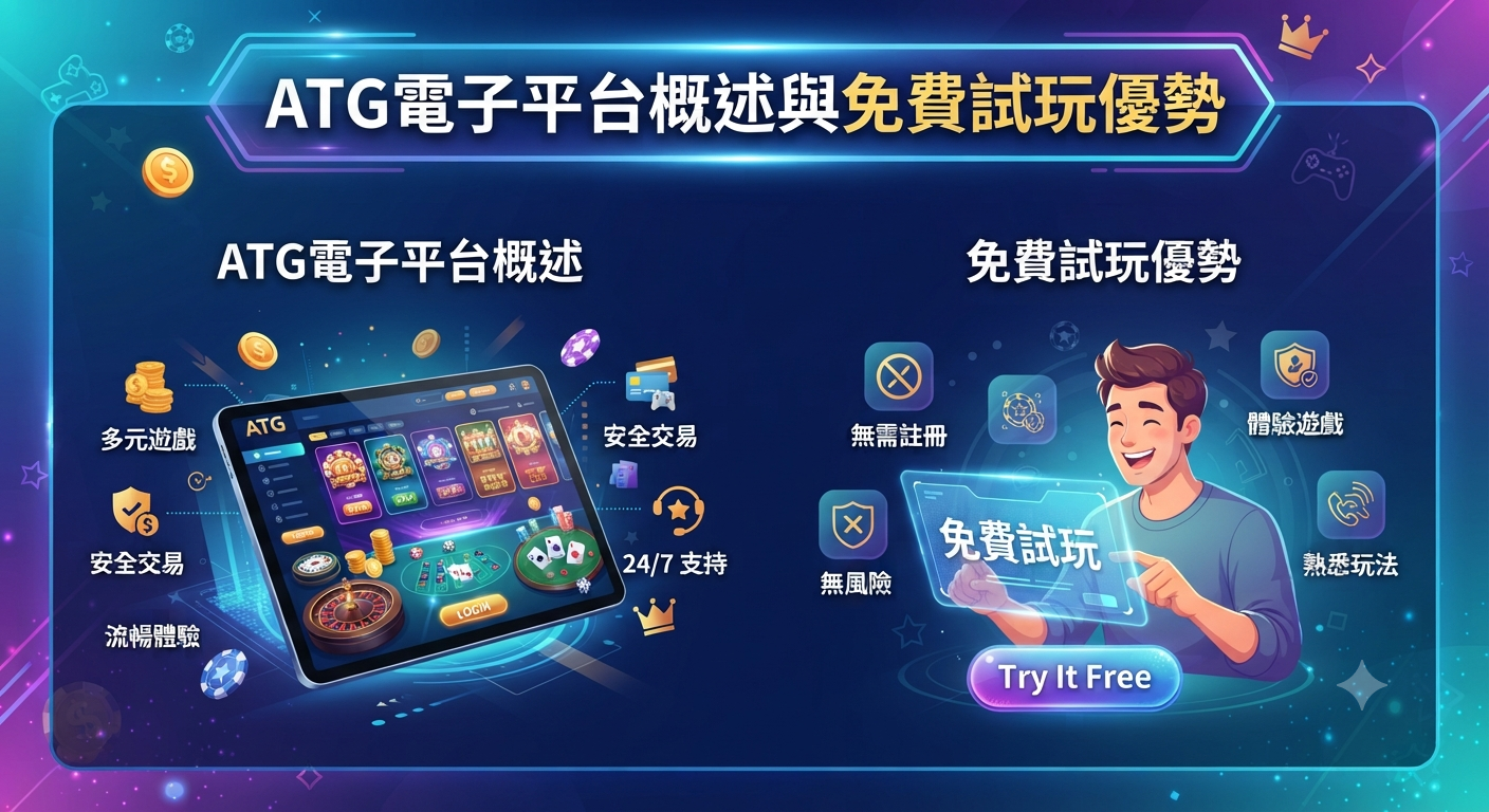 ATG電子平台概述與免費試玩優勢