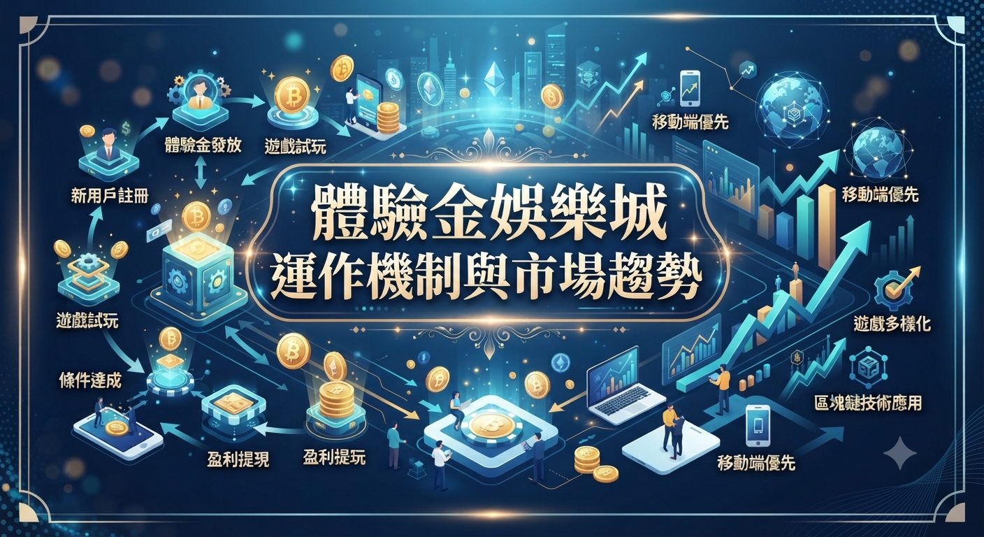體驗金娛樂城運作機制與市場趨勢