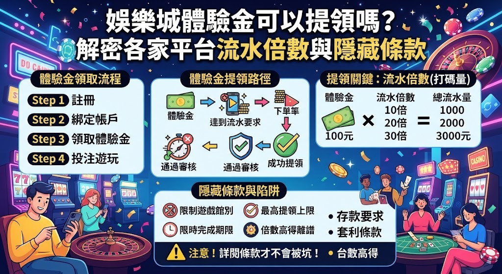 立即領取免流水體驗金,贏錢直接提領!